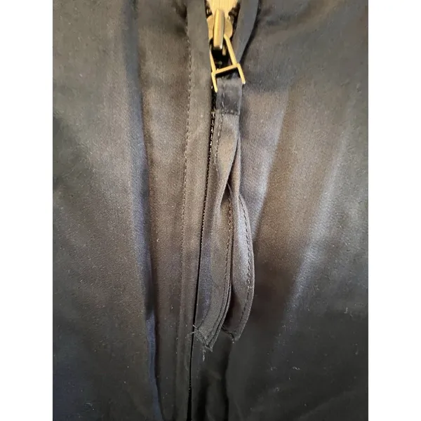 Ettitude Sateen Jumpsuit Luxurious Ocean Navy Size L‎ New - Image 5