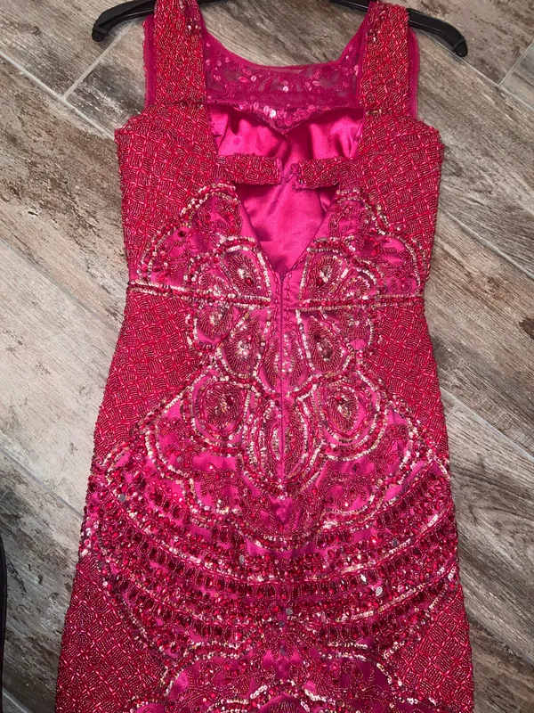 Sherri Hill Fully Beaded Dress - Image 4