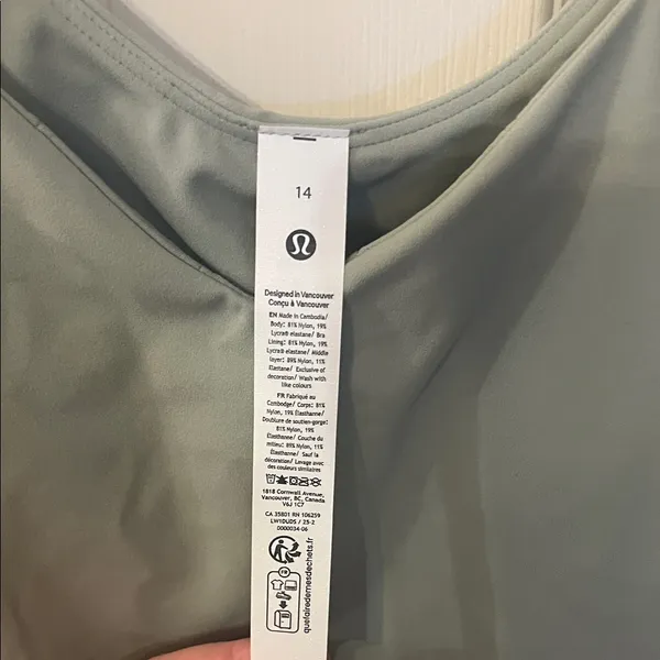 Lululemon Align Tank FOGN NWT - Image 5