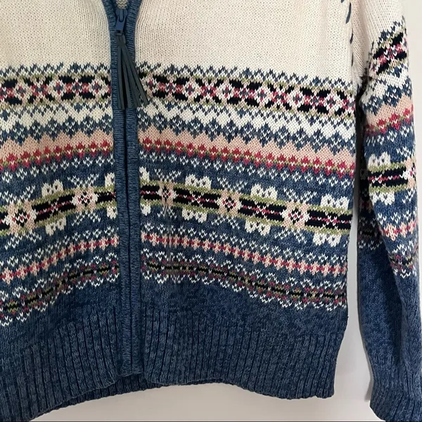 Tiara International Vintage Ribbed Spring Knit Cardigan Cottagecore Cableknit - Image 4