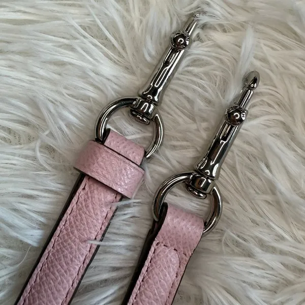 COACH Pink Silver Replacement Strap - Image 7