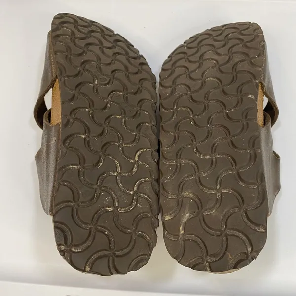 Birki's Birkenstock‎ Sandals 37 US L6 Narrow Mocha Calais Two Strap Sandals - Image 12