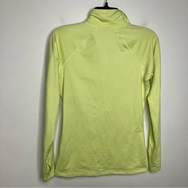Nike pro half zip pullover size medium‎ yellow - Image 7