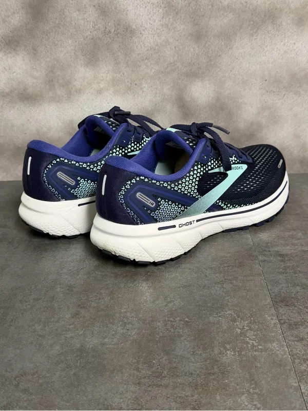 Brooks Ghost 14 Women's Navy Blue Running Shoes 1203561B446 Size 8.5B - Image 8