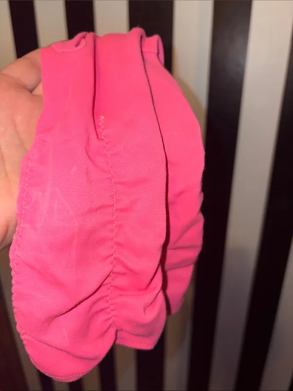 Vintage Pink Ruched Long Gloves Retro Formal Wear Fancy Dress - Image 9