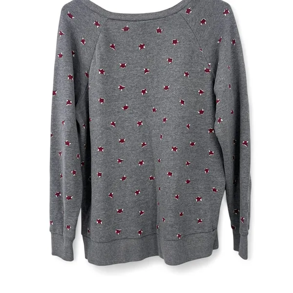 Torrid | 14/16 | Sweatshirt Fox Novelty Print Sweater Top Womens Grey - Image 4