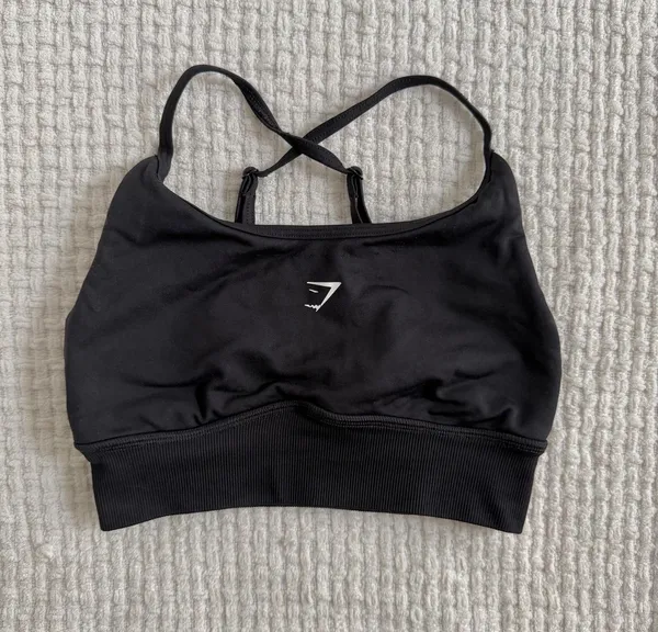 Gymshark Sports Bra Black - Image 2
