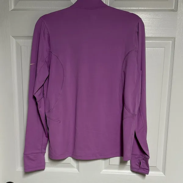 Nike Purple Turtleneck Long Sleeve - Image 5