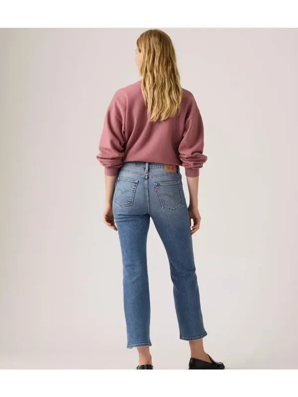New Levi's 32x27 725 Kick Boot Women's Jeans Power Move - Medium Wash - Image 3