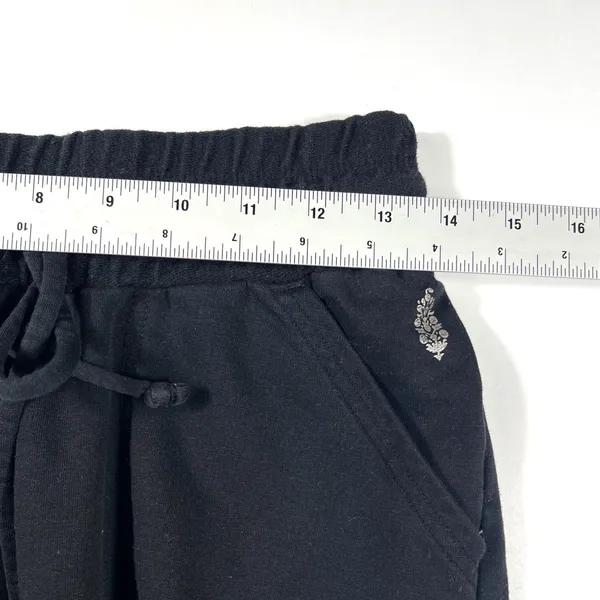 FP Movement Small Sunny Black Skinny Jogger Sweatpants EUC Yoga‎ Gym Loungewear - Image 8