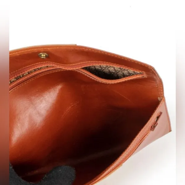 Christian Dior Brown Leather & Suede Wallet - Image 9
