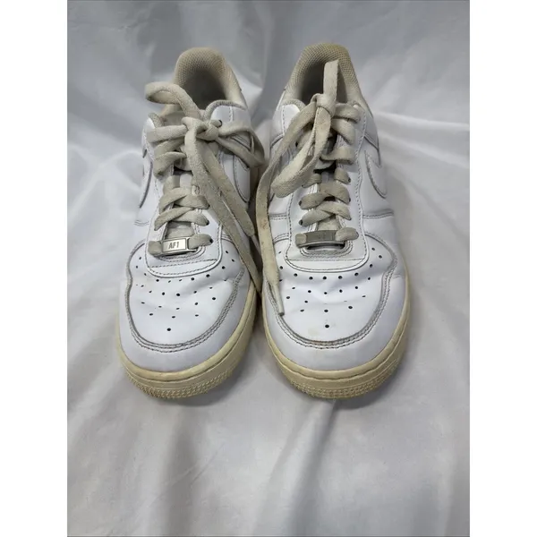 Nike Air Force 1 Low Triple White Shoes Womens 8 Athletic Sneaker DD8959-100 - Image 6