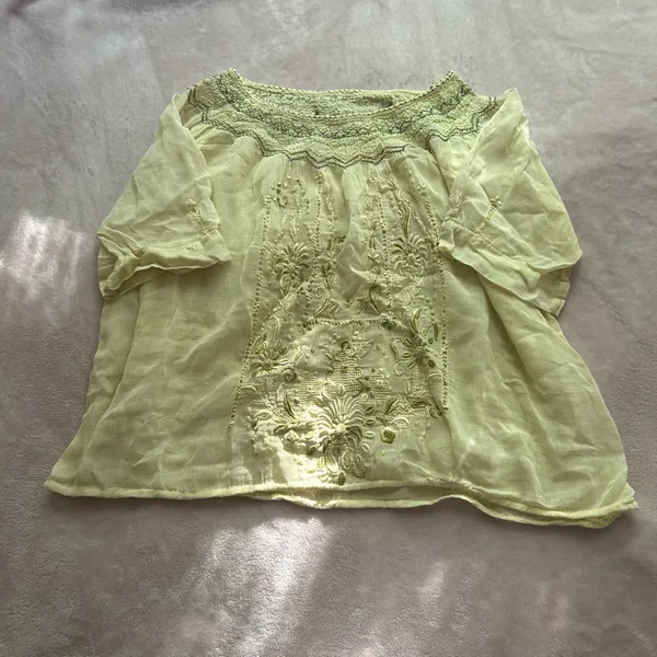 Embroidered blouse, boho blouse - Image 3