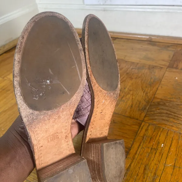Frye Cindy Woven Block Heel Sandal - Image 4