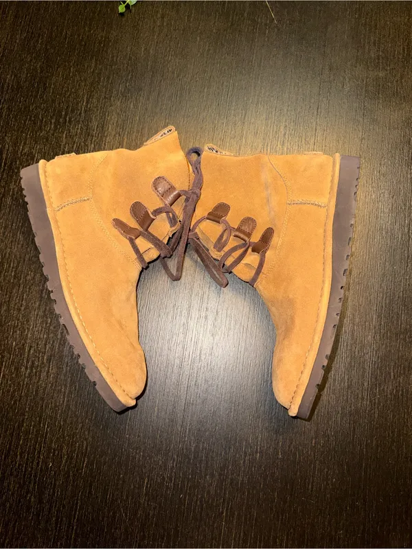 UGG Elvi Chestnut Size 9 US Womens Rugged-chic Ankle Boot - Image 4