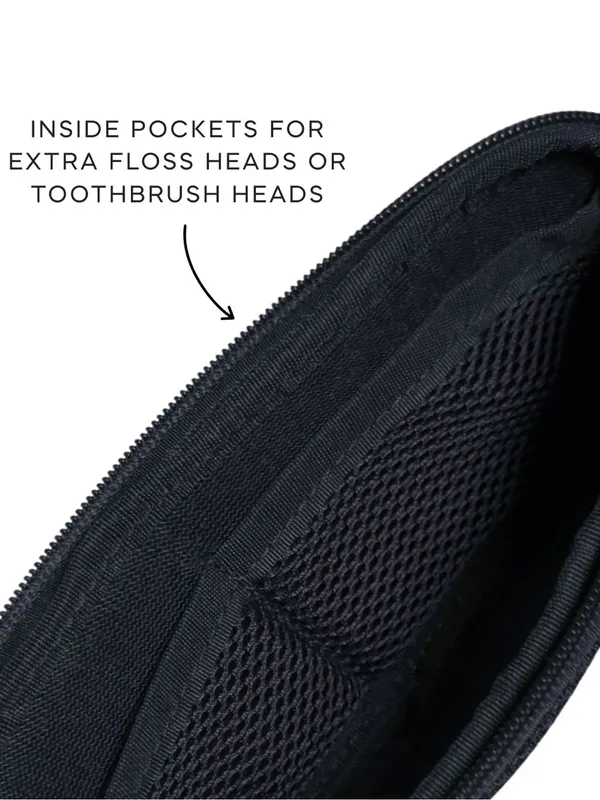 Slate Black Flosser Travel Case - Image 2