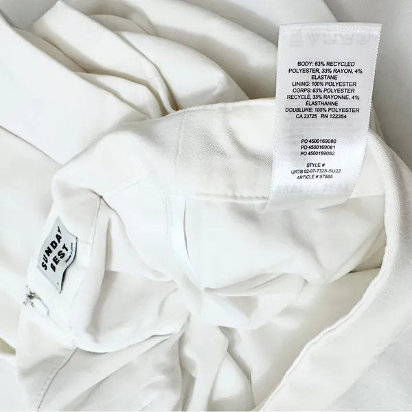 Aritzia Sunday Best Olive Mini Skirt - White - 0 - Image 10