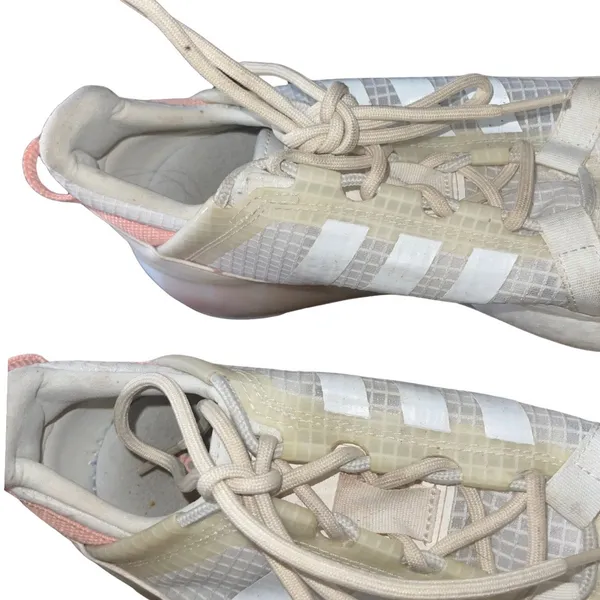 Adidas Women ZX 2K Boost Sneakers Shoes White Blush Colorway Athletic Running - Image 5