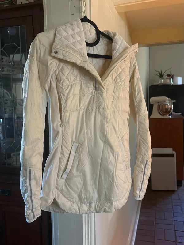 Lululemon What The Fluff Cream Pullover - Image 3