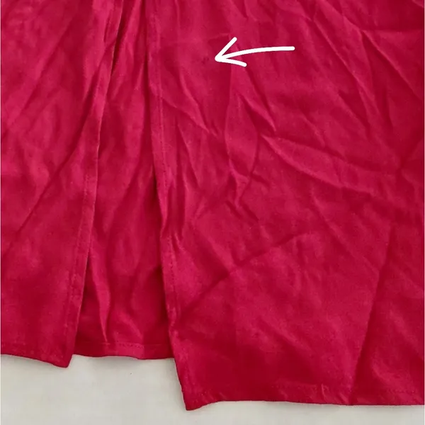 Reformation Dress Sz 2 Red One Shoulder Midi Formal Cocktail Party Wedding Guest - Image 6