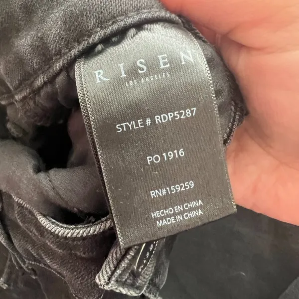 Risen black distressed jeans size 9/29‎ - Image 10