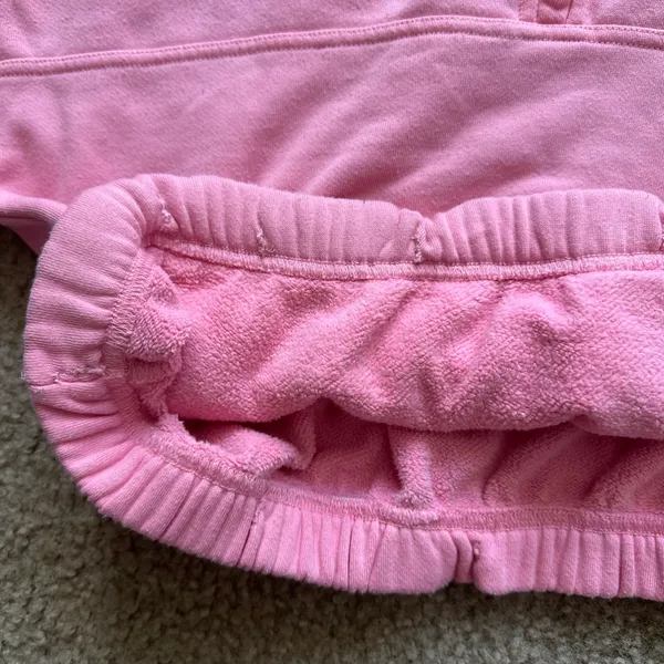 ALO Stadium Half Zip Hoodie in Macaron Pink - Image 9