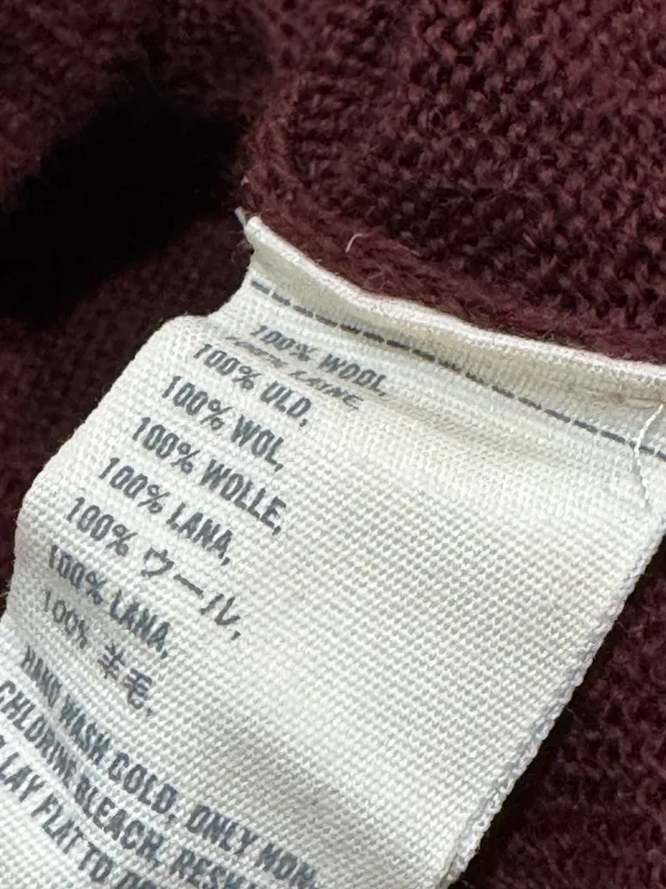 Abercrombie and Fitch Y2K Wool V-Neck Sweater Women’s Medium - Image 2