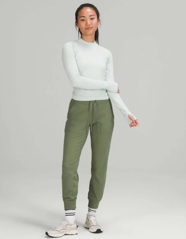 Lululemon Ready to Rulu High-Rise Jogger *7/8 Length Green Twill 6 - Image 9