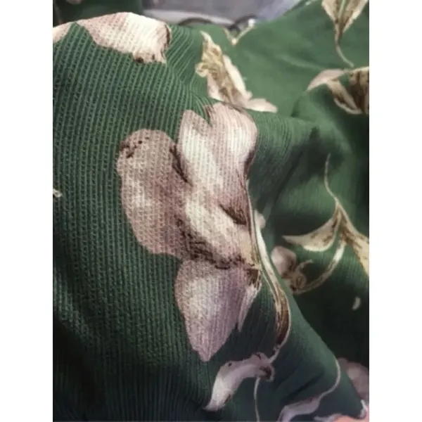 ✨HP✨Flower Print Lantern Sleeve Drop Waist Dress✨ - Image 6