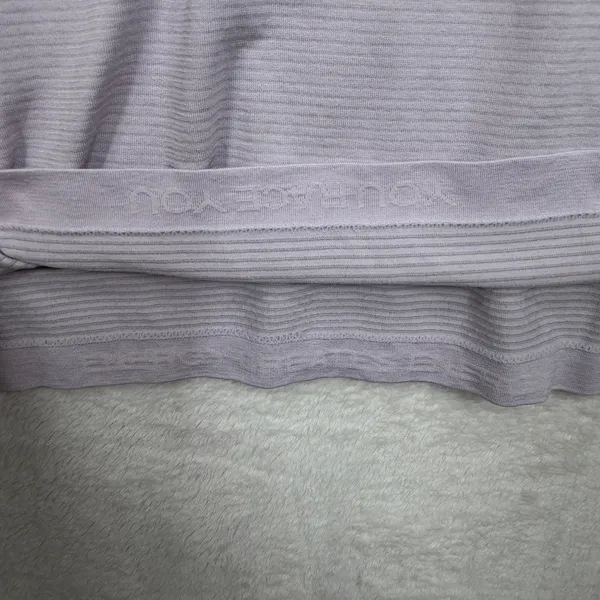 Lululemon Size 16 Swiftly Tech Long Sleeve 2.0 Lilac Purple Activewear Top - Image 9