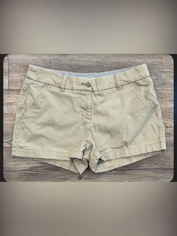 Southern Tide Women's Tan Chino Bermuda Shorts - Image 2