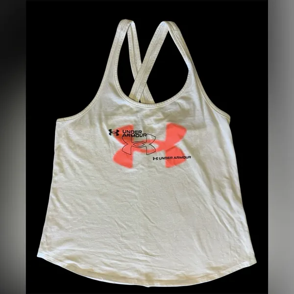 Under Armour blurred logo overlay Tank Top - Image 2
