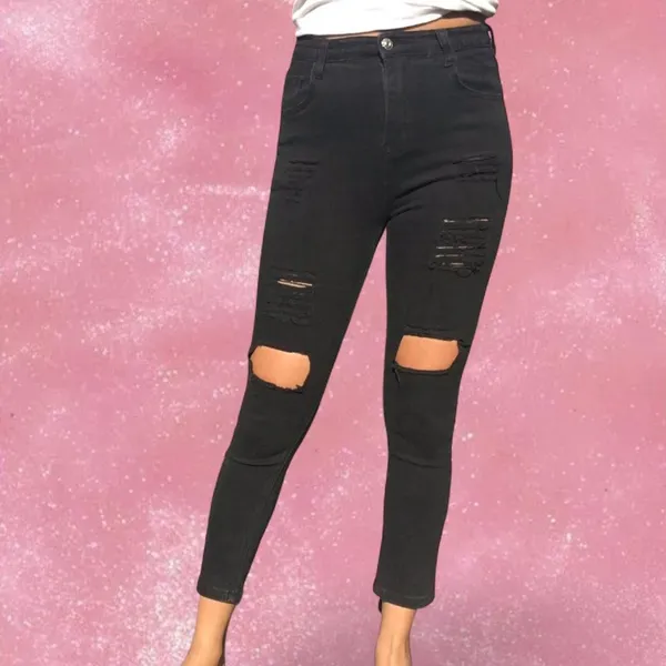 American Eagle Distressed high-waisted skinny jeans - Image 6