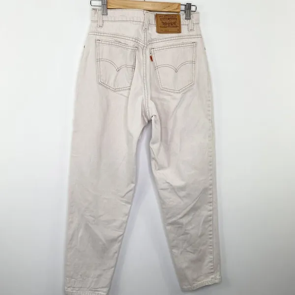 Vintage 1996 951 Levi's Jeans Womens Sz 8 Relaxed Fit Tapered Leg‎ Denim - Image 7