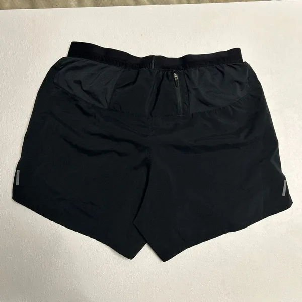 Nike Dri-FIT Black Running Shorts Reflective Logo Men’s Size Small - Image 2
