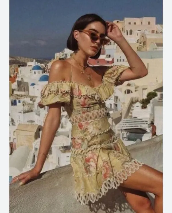 Zimmermann NWOT Melody off shoulder dress - Image 3