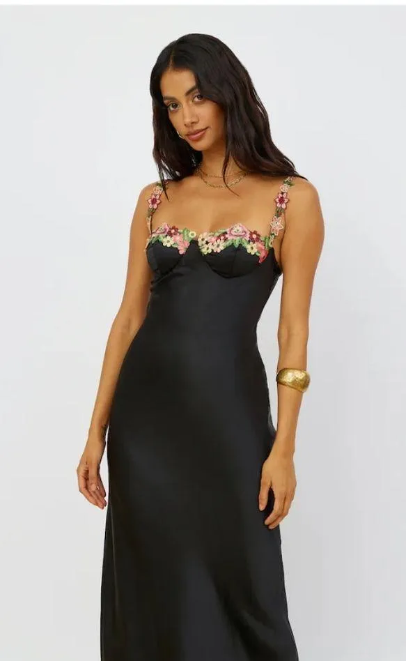 Magnetic Forces Maxi Dress Black - Image 2