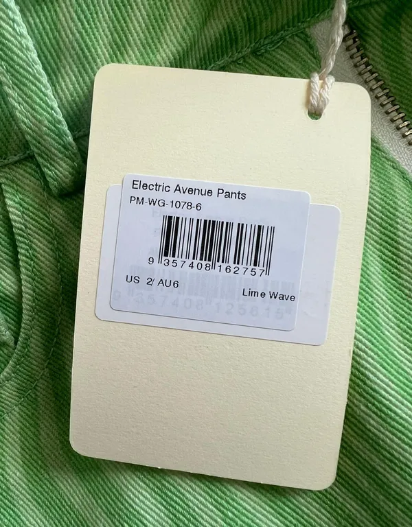 Peppermayo Electric Lime Pants - Image 4
