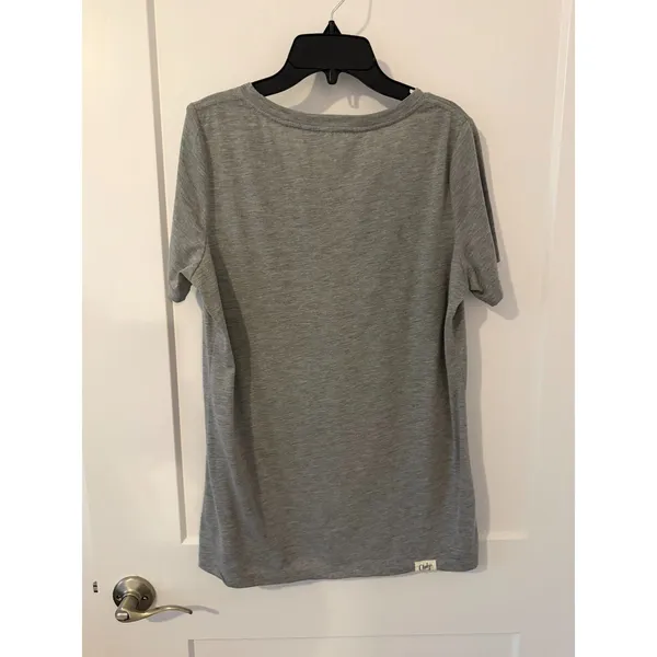 Cute Graphic Tee – Size L Gray Size L - Image 3