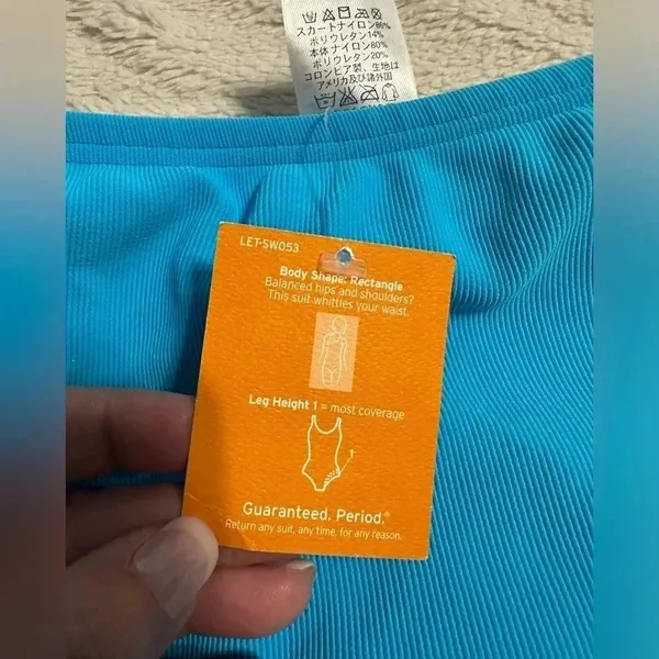 Lands’ End Swimsuit Skirt Size 6 NWT Bottoms - Image 2