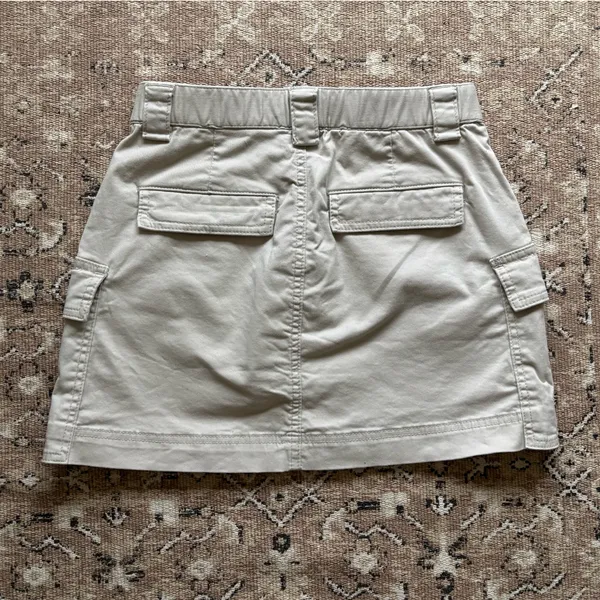 Abercrombie Beige Cargo Skirt - Image 5