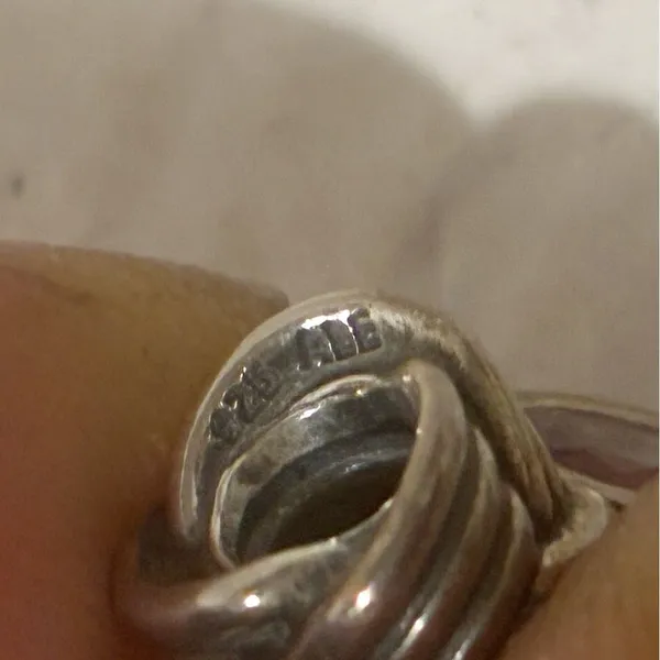 Pandora 925 ALE Sterling Silver Tied‎ Together Dangle Charm Retired Jewelry - Image 3