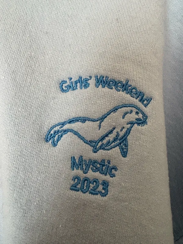 Gildan Blue Mystic Hoodie - Image 2