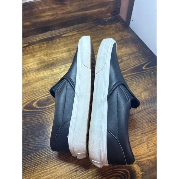 Vans Black Slip‎ On Sneakers M7/W8.5 - Image 4