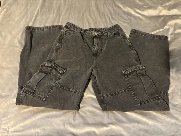 Denim Cargo Pants H&M  - Image 2