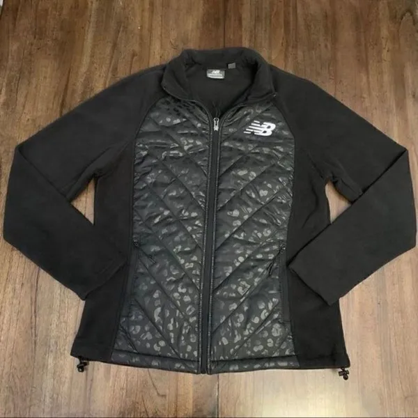 New Balance NWOTs Quilted Cloud Fleece Jacket - Image 2
