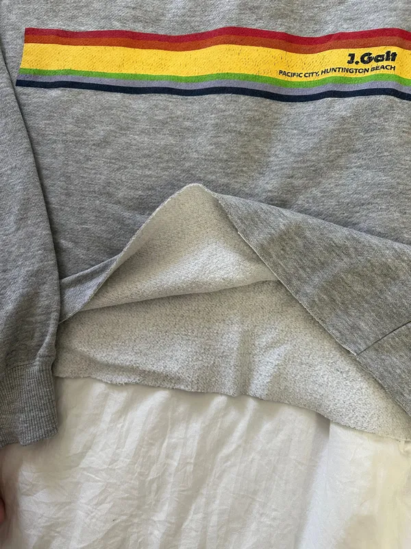 J. Galt Brandy Melville Cropped Sweatshirt - Image 3
