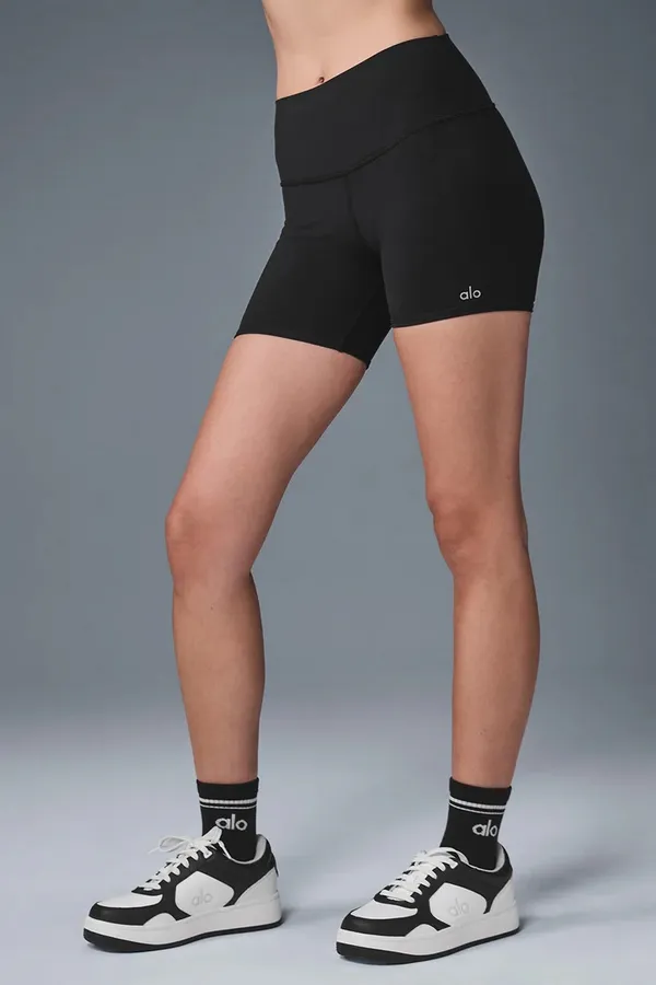 Alo 5" Airbrush High-Waist Biker Short - Image 2