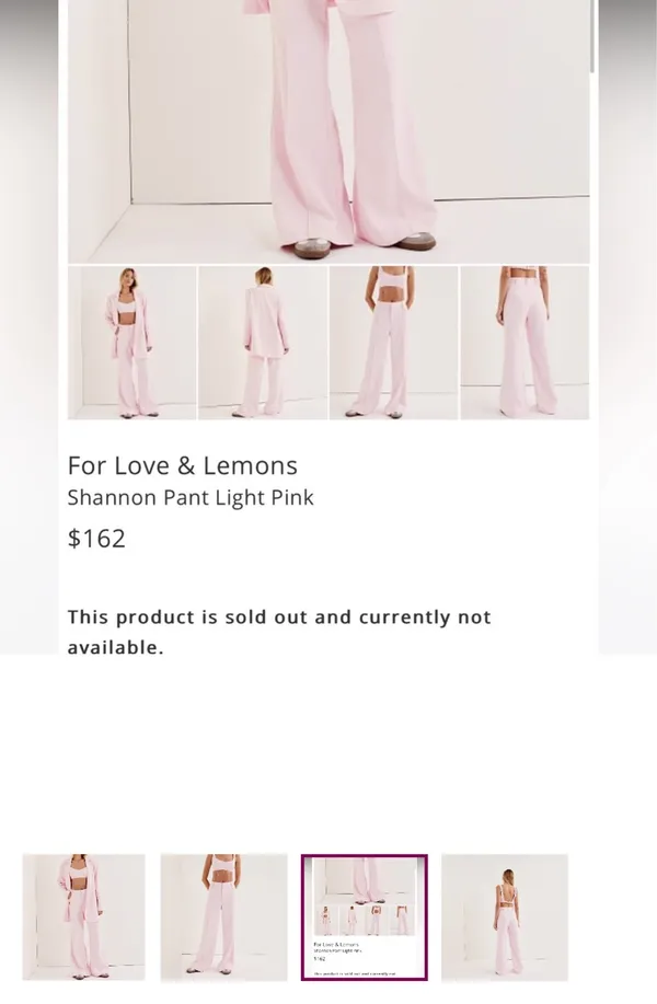 For Love & Lemons Set XS - Image 5