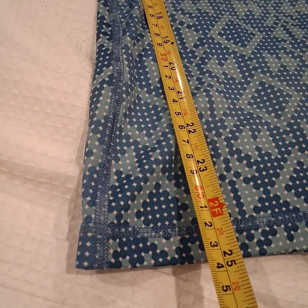 Nike Blue Patterned Long-Sleeve Top - Image 9